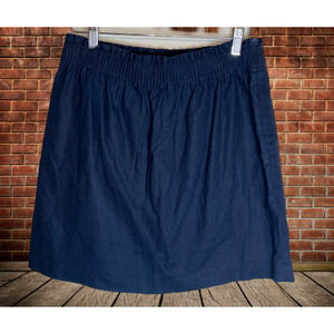 J.CREW Women's‎ Size 6 Casual Skirt - Navy